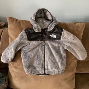 Excellent Condition The North Face Infant Oso Zip Fleece Jacket 6-12 months